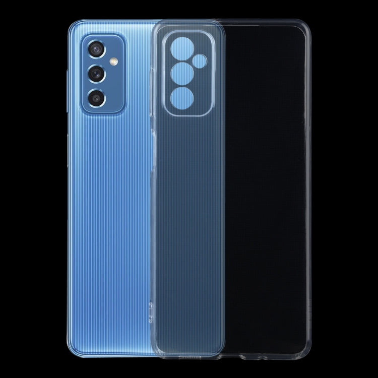 For Samsung Galaxy M52 5G 0.75mm Ultra-thin Transparent TPU Soft Protective Case