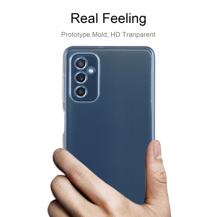 For Samsung Galaxy M52 5G 0.75mm Ultra-thin Transparent TPU Soft Protective Case