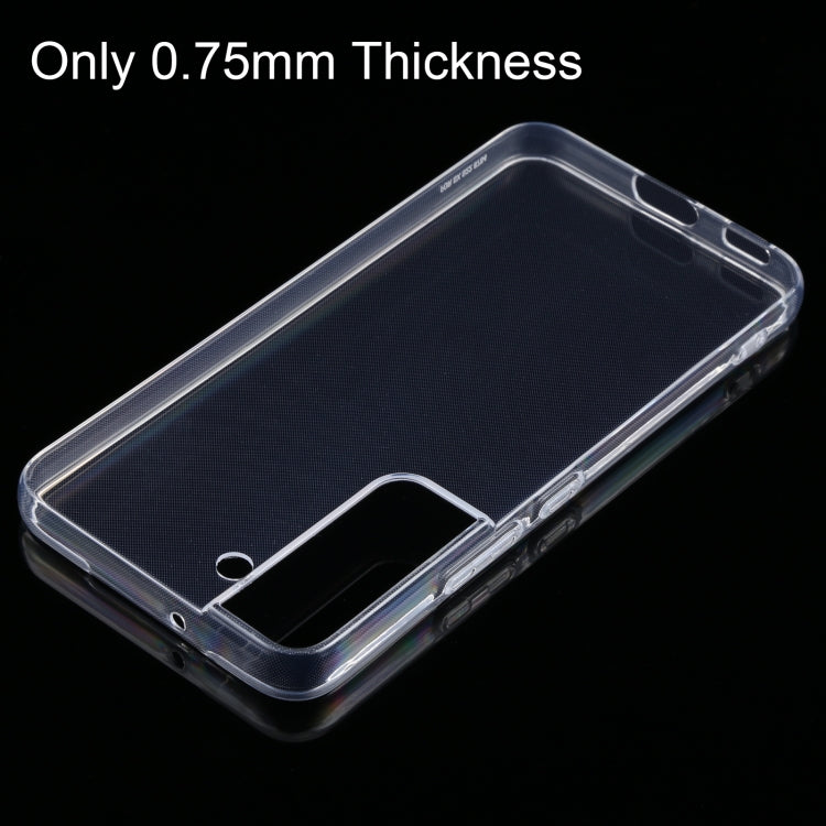 For Samsung Galaxy S22 5G 0.75mm Ultra-thin Transparent TPU Soft Protective Case