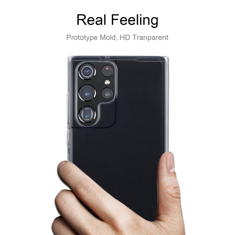For Samsung Galaxy S22 Ultra 5G 0.75mm Ultra-thin Transparent TPU Soft Protective Case