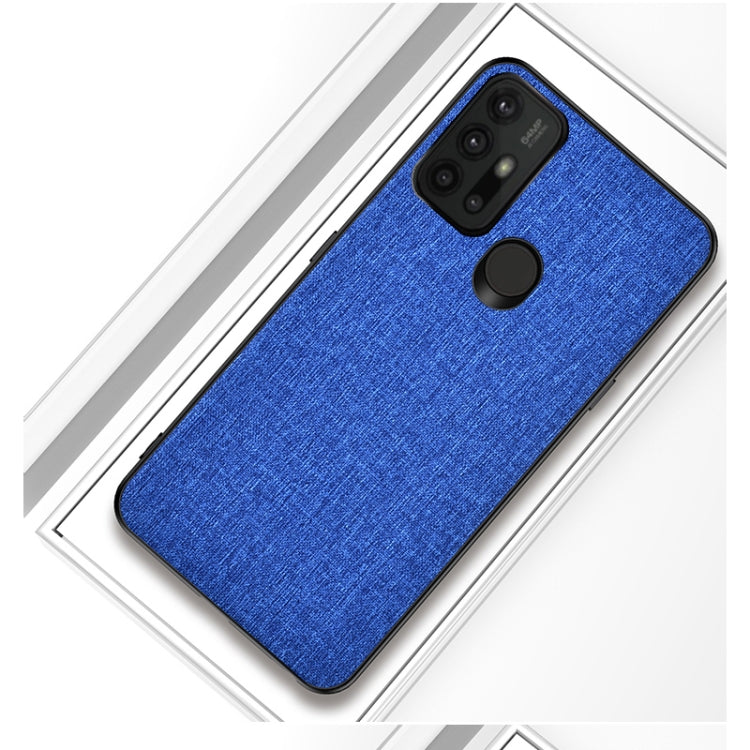 For Motorola Moto G30 Shockproof Cloth Texture PC+ TPU Protective Case