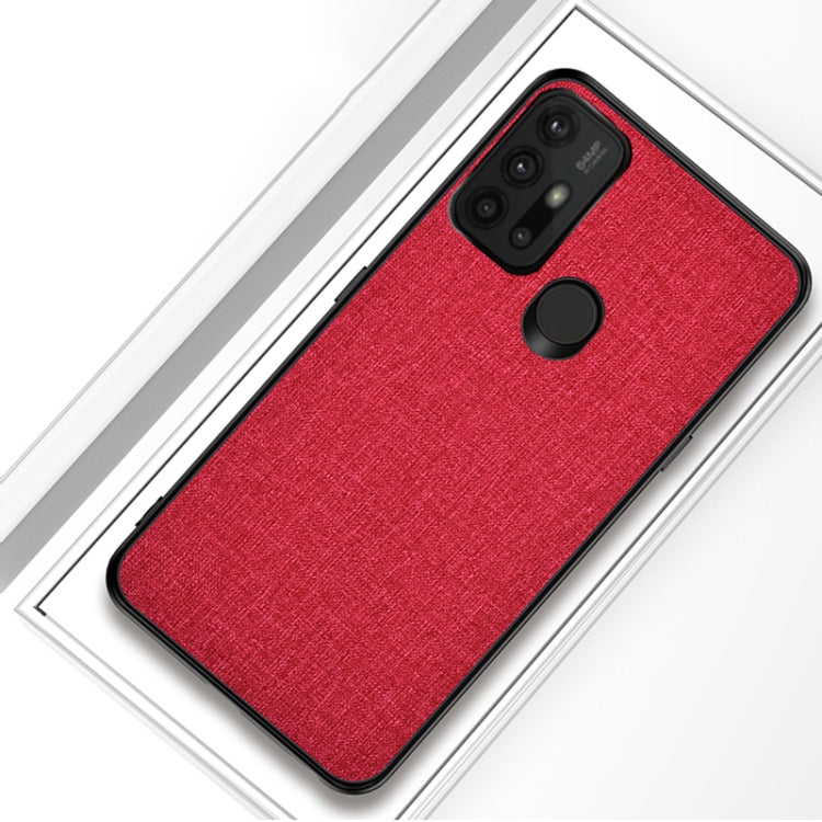 For Motorola Moto G30 Shockproof Cloth Texture PC+ TPU Protective Case