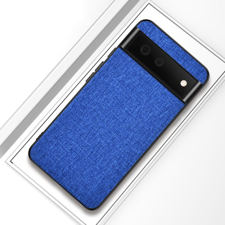 For Google Pixel 6 Shockproof Cloth Texture PC+ TPU Protective Case