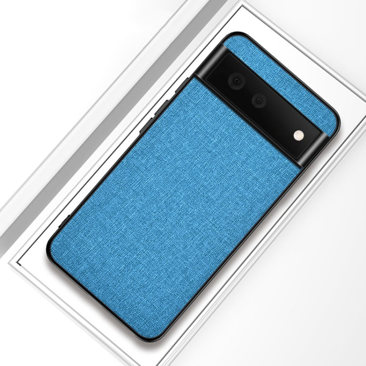 For Google Pixel 6 Shockproof Cloth Texture PC+ TPU Protective Case