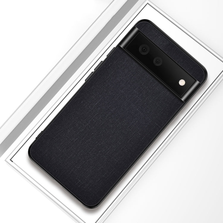 For Google Pixel 6 Shockproof Cloth Texture PC+ TPU Protective Case