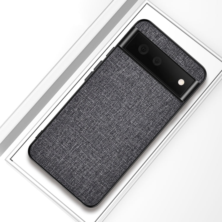 For Google Pixel 6 Pro Shockproof Cloth Texture PC+ TPU Protective Case