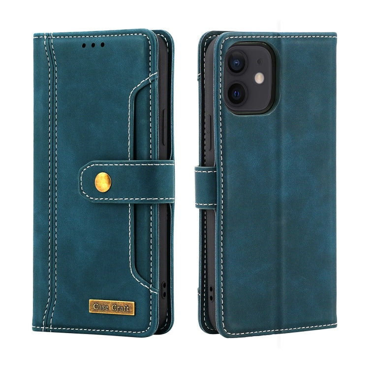 Copper Buckle Horizontal Flip Leather Phone Case with Holder & Card Slots & Wallet For iPhone 11