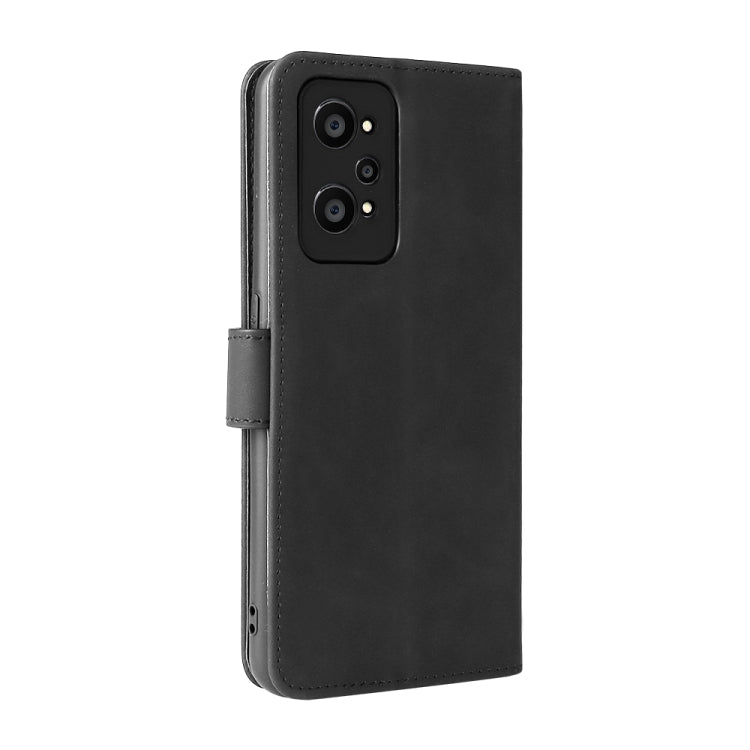 For OPPO Realme GT Neo2 Solid Color Skin Feel Magnetic Buckle Horizontal Flip Calf Texture PU Phone Case