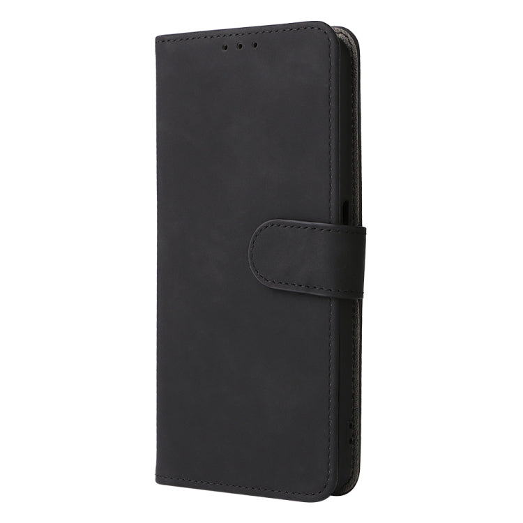 For OPPO Realme 8i Solid Color Skin Feel Magnetic Buckle Horizontal Flip Calf Texture PU Phone Case