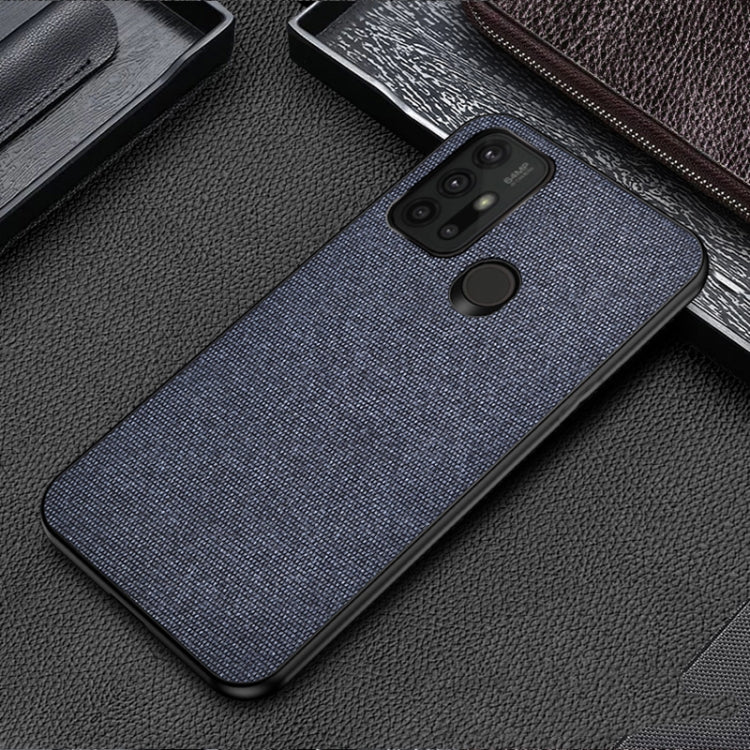 For Motorola Moto G30 Shockproof Cloth Texture PC + TPU Protective Case