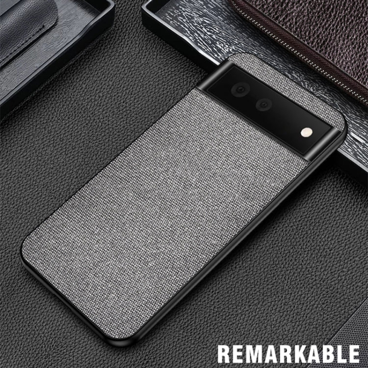 For Google Pixel 6 Shockproof Cloth Texture PC + TPU Protective Case