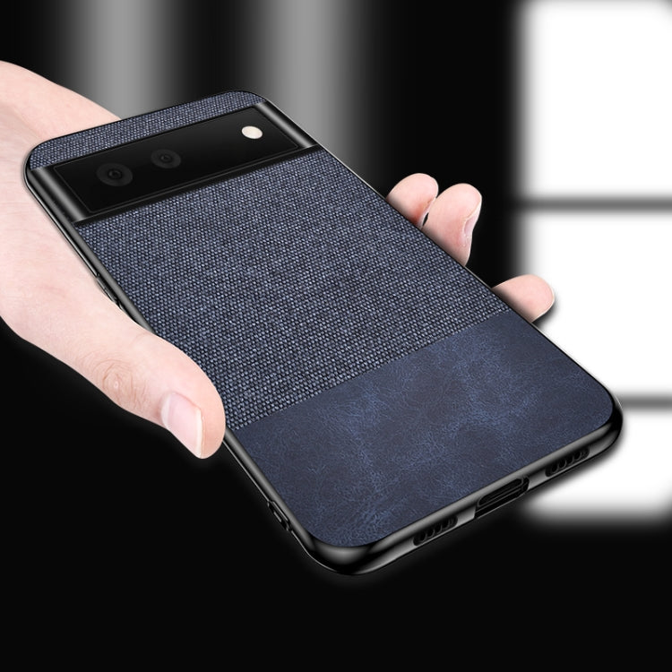 For Google Pixel 6 Shockproof Cloth Texture PC + TPU Protective Case