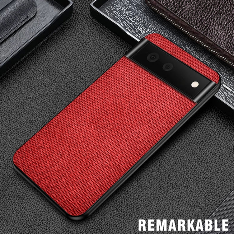 For Google Pixel 6 Shockproof Cloth Texture PC + TPU Protective Case