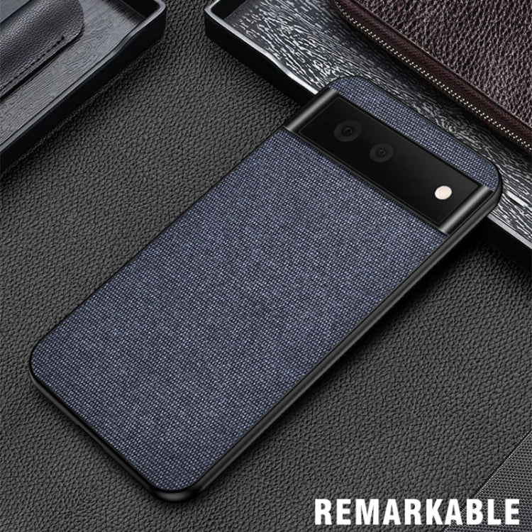For Google Pixel 6 Pro Shockproof Cloth Texture PC + TPU Protective Case