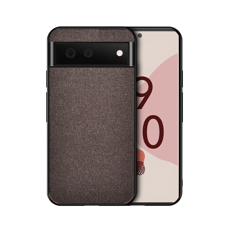 For Google Pixel 6 Pro Shockproof Cloth Texture PC + TPU Protective Case