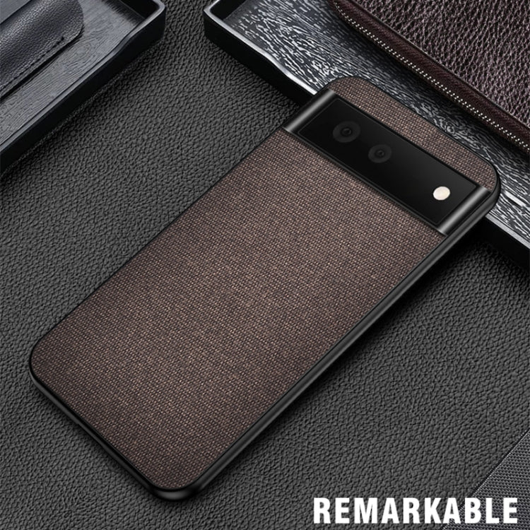 For Google Pixel 6 Pro Shockproof Cloth Texture PC + TPU Protective Case