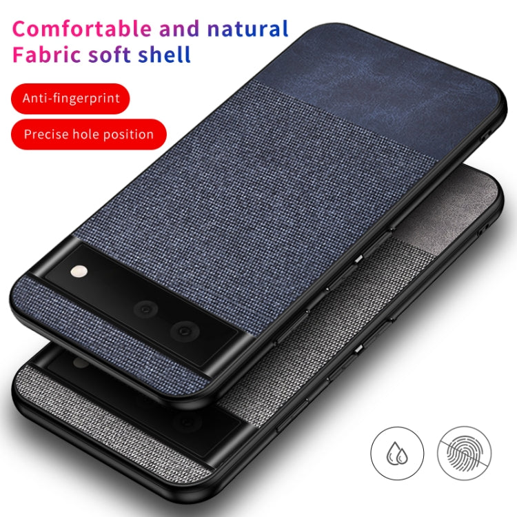For Google Pixel 6 Pro Shockproof Cloth Texture PC + TPU Protective Case