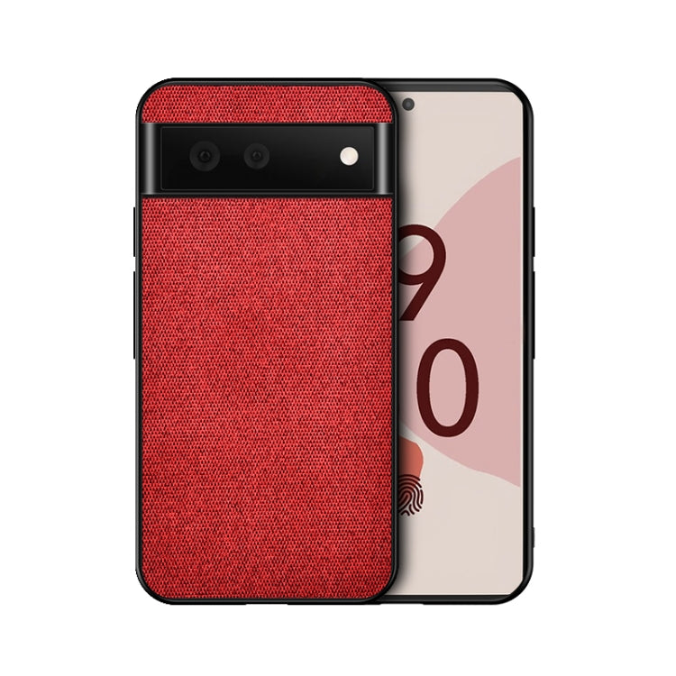 For Google Pixel 6 Pro Shockproof Cloth Texture PC + TPU Protective Case