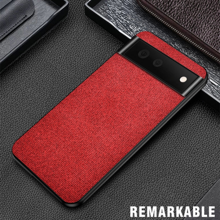 For Google Pixel 6 Pro Shockproof Cloth Texture PC + TPU Protective Case