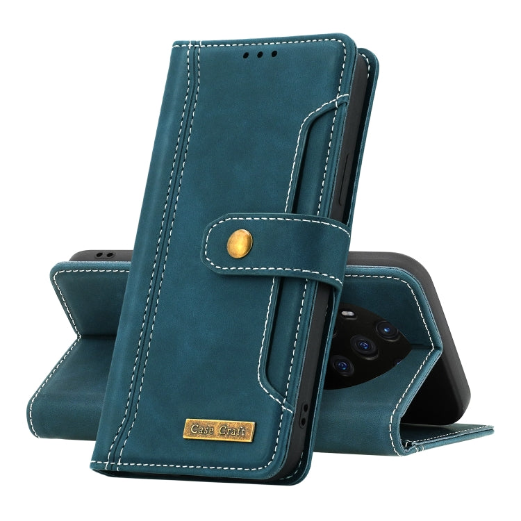 For Honor Magic3 Copper Buckle Horizontal Flip Leather Phone Case with Holder & Card Slots & Wallet