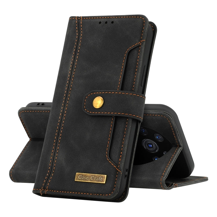 For Honor Magic3 Pro Copper Buckle Horizontal Flip Leather Phone Case with Holder & Card Slots & Wallet