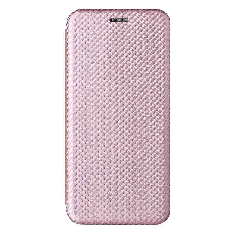 For TCL A3X Carbon Fiber Texture Horizontal Flip Leather Phone Case with Card Slot