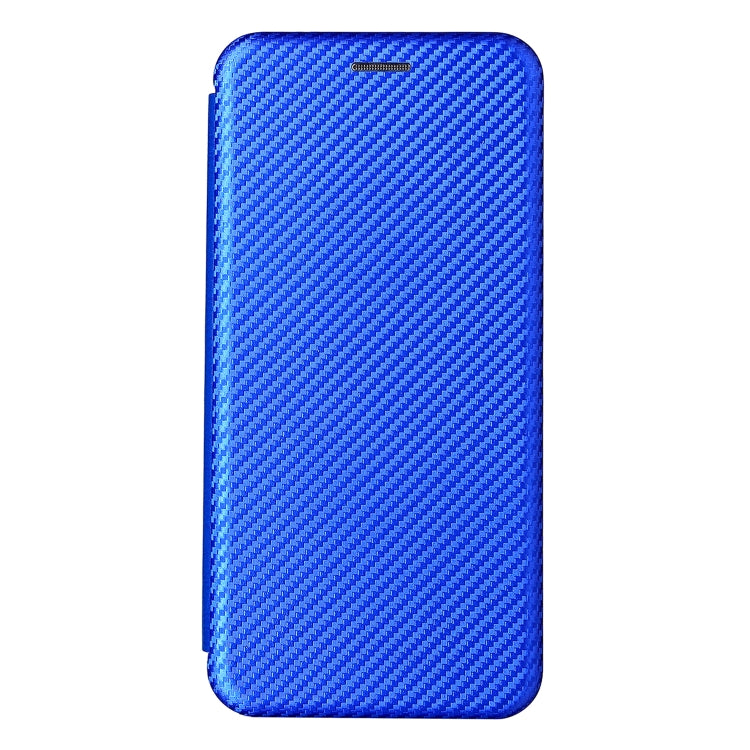 For TCL A3X Carbon Fiber Texture Horizontal Flip Leather Phone Case with Card Slot
