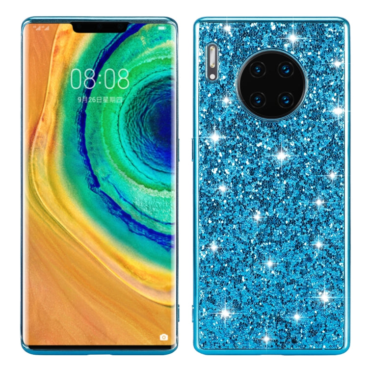 For Huawei Mate 30 Pro Glittery Powder Shockproof TPU Case