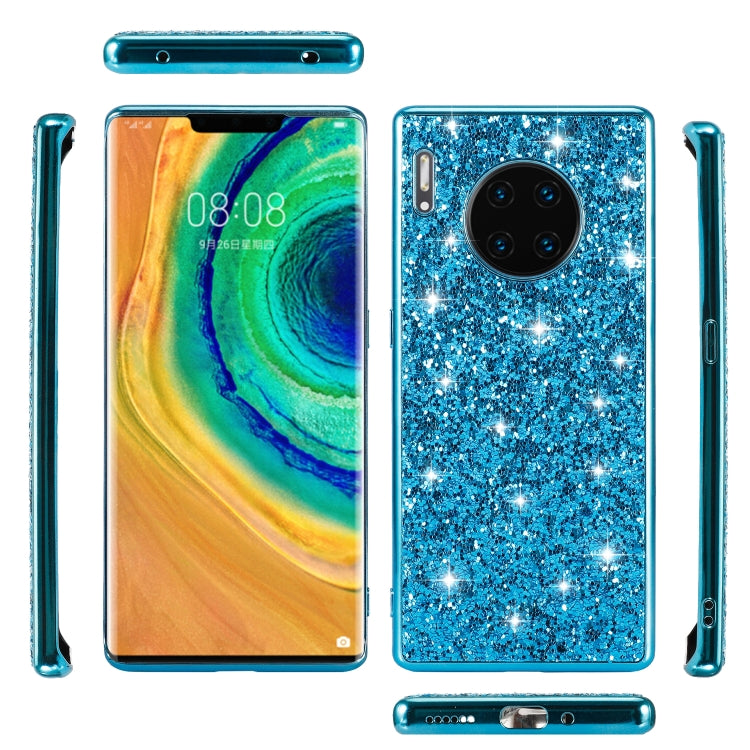 For Huawei Mate 30 Pro Glittery Powder Shockproof TPU Case