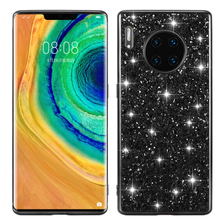 For Huawei Mate 30 Pro Glittery Powder Shockproof TPU Case