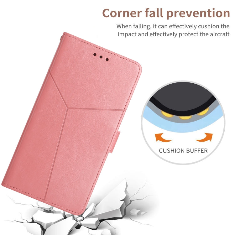 For Samsung Galaxy A21 Y Stitching Horizontal Flip Leather Case with Holder & Card Slots & Wallet & Photo Frame