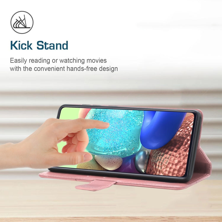 For Samsung Galaxy A21 Y Stitching Horizontal Flip Leather Case with Holder & Card Slots & Wallet & Photo Frame