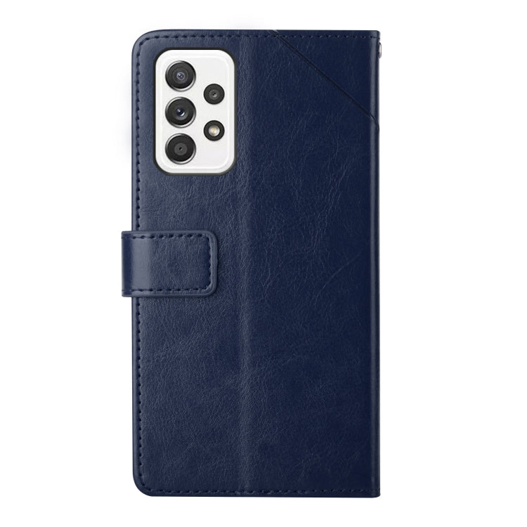 For Samsung Galaxy A32 4G Y Stitching Horizontal Flip Leather Case with Holder & Card Slots & Wallet & Photo Frame
