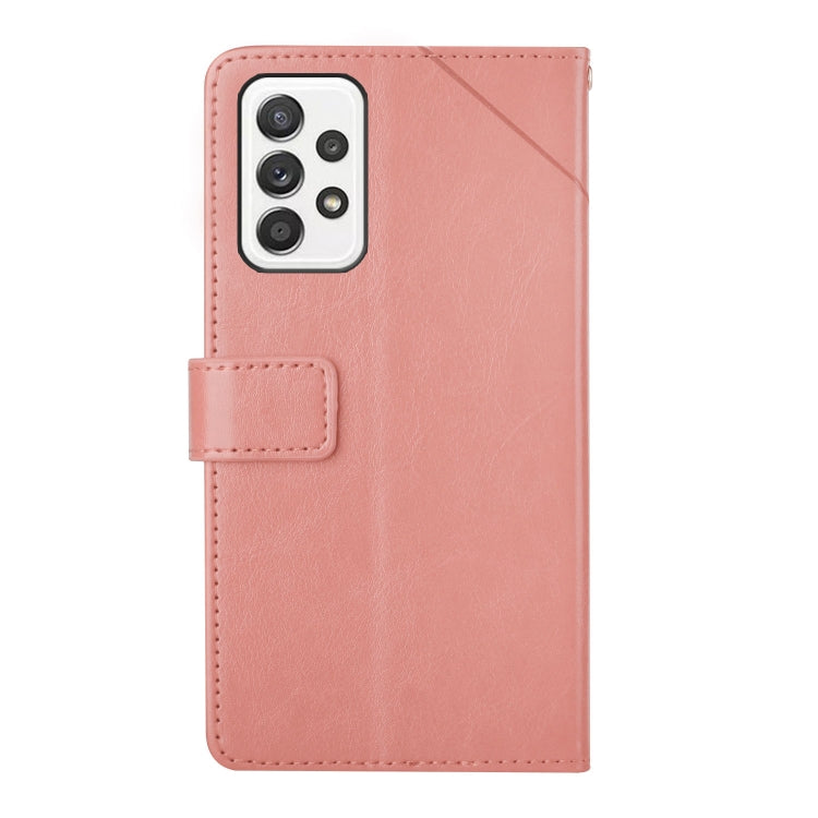 For Samsung Galaxy A32 4G Y Stitching Horizontal Flip Leather Case with Holder & Card Slots & Wallet & Photo Frame