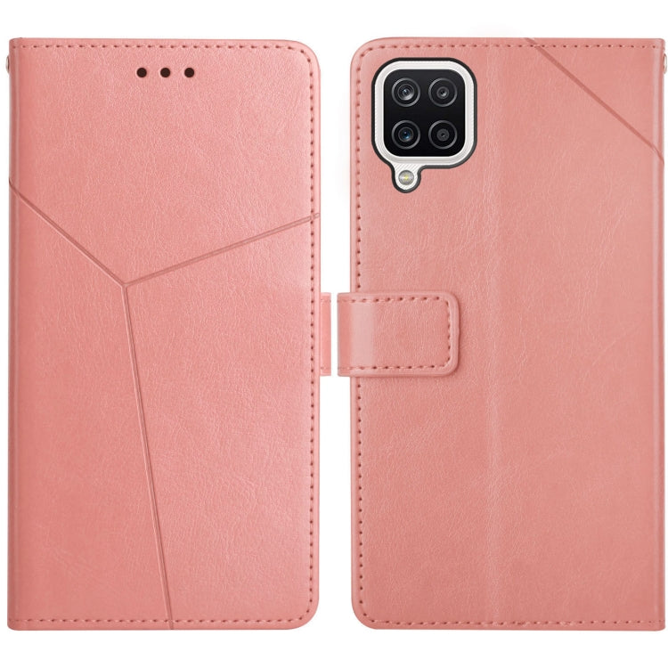 For Samsung Galaxy A42 Y Stitching Horizontal Flip Leather Case with Holder & Card Slots & Wallet & Photo Frame