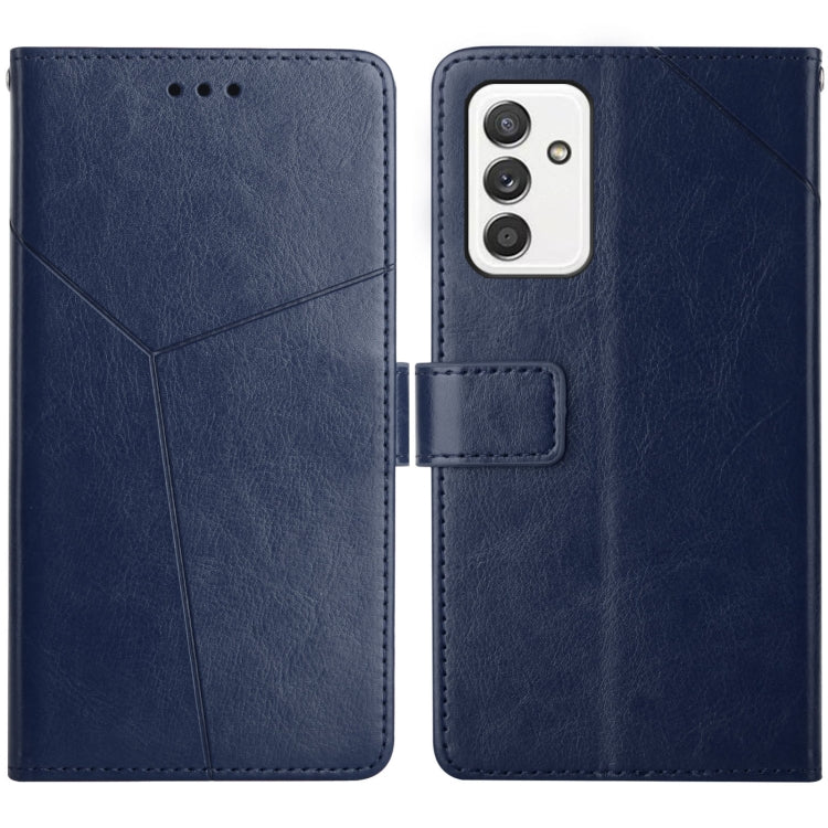 For Samsung Galaxy A82 5G Y Stitching Horizontal Flip Leather Case with Holder & Card Slots & Wallet & Photo Frame