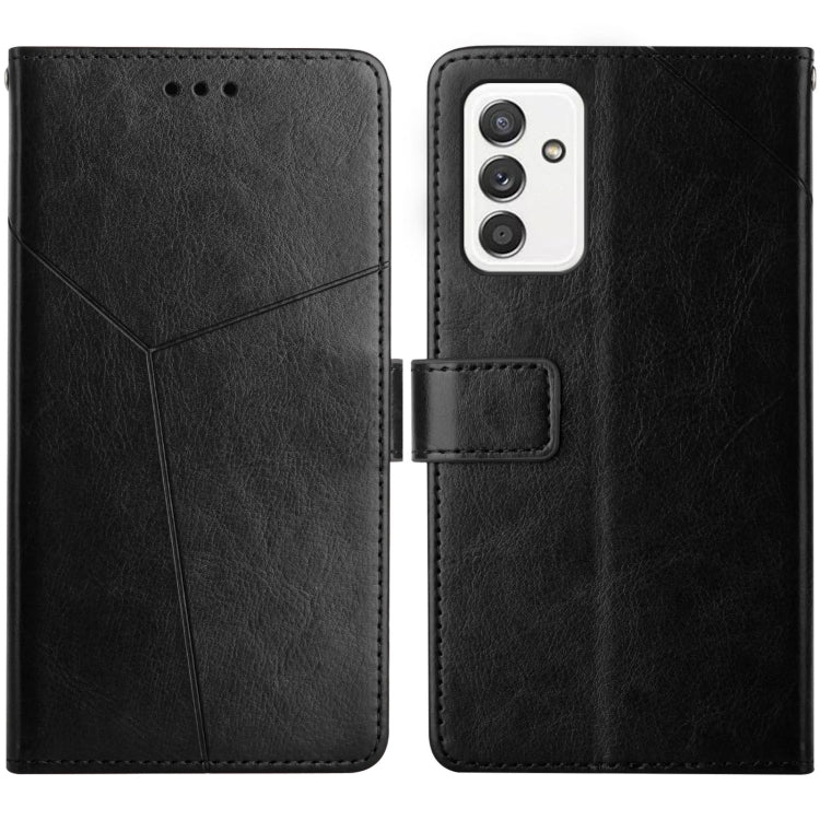 For Samsung Galaxy A82 5G Y Stitching Horizontal Flip Leather Case with Holder & Card Slots & Wallet & Photo Frame