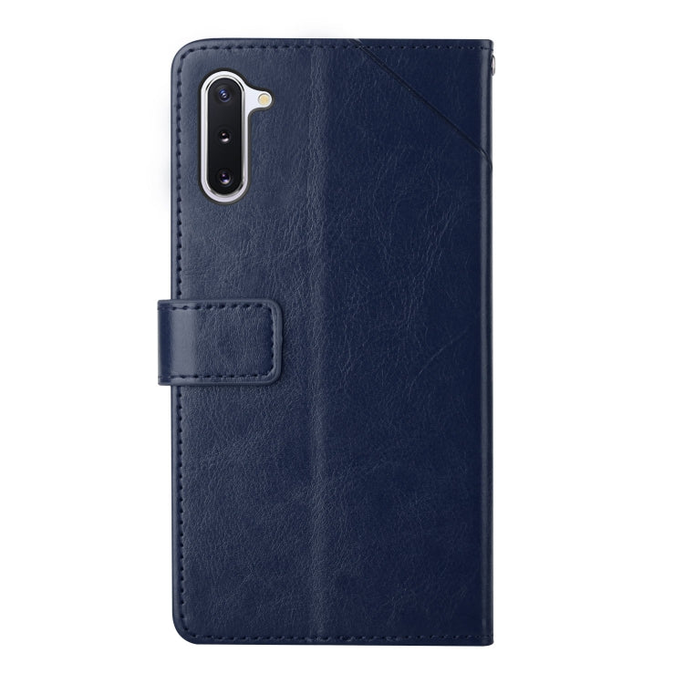 For Samsung Galaxy Note10 Y Stitching Horizontal Flip Leather Case with Holder & Card Slots & Wallet & Photo Frame