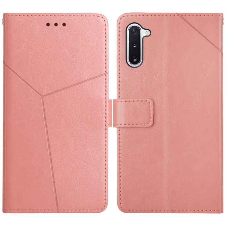 For Samsung Galaxy Note10 Y Stitching Horizontal Flip Leather Case with Holder & Card Slots & Wallet & Photo Frame