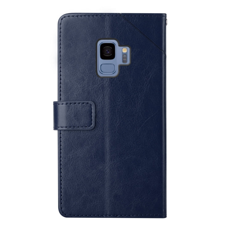 For Samsung Galaxy S9 Y Stitching Horizontal Flip Leather Case with Holder & Card Slots & Wallet & Photo Frame