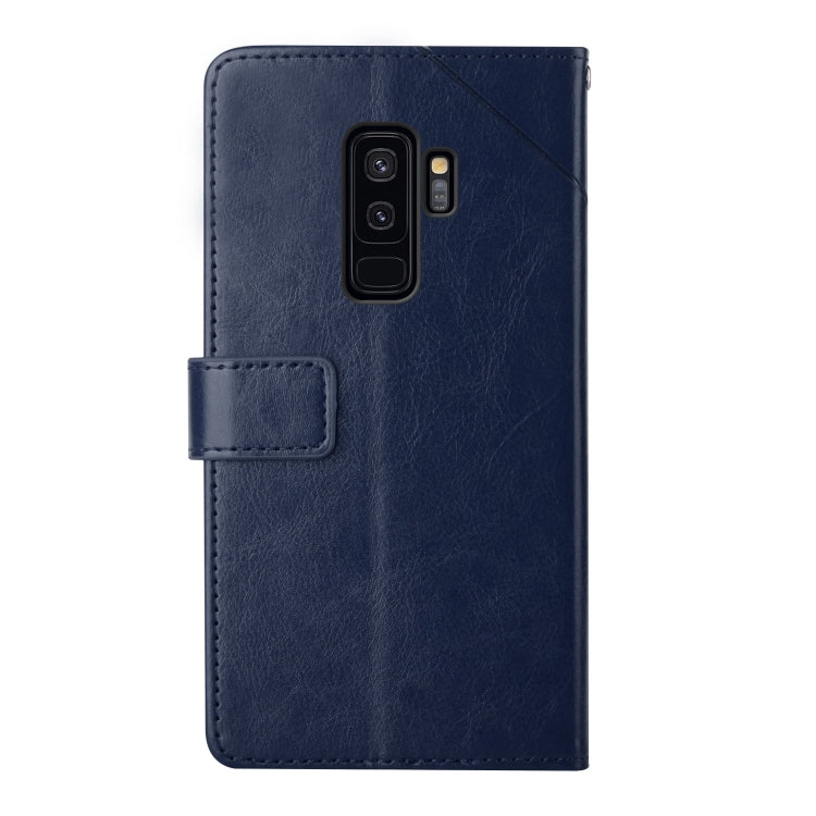 For Samsung Galaxy S9+ Y Stitching Horizontal Flip Leather Case with Holder & Card Slots & Wallet & Photo Frame