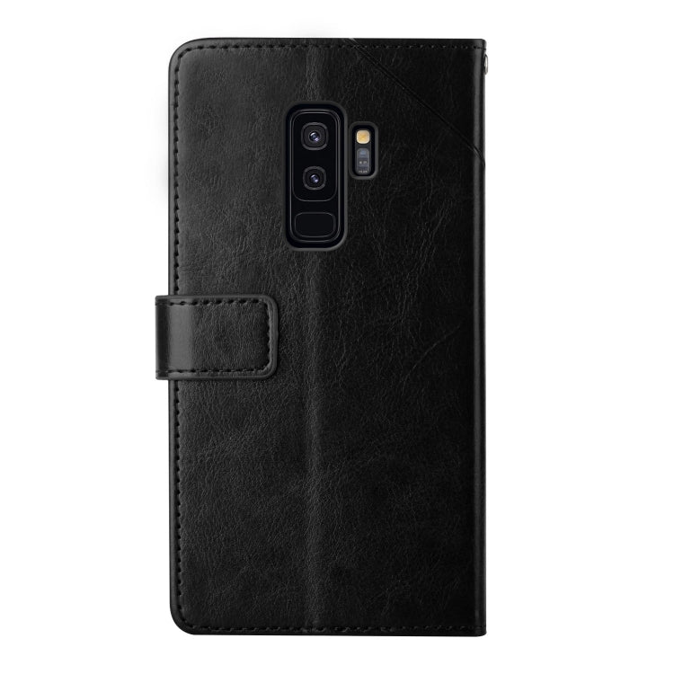 For Samsung Galaxy S9+ Y Stitching Horizontal Flip Leather Case with Holder & Card Slots & Wallet & Photo Frame