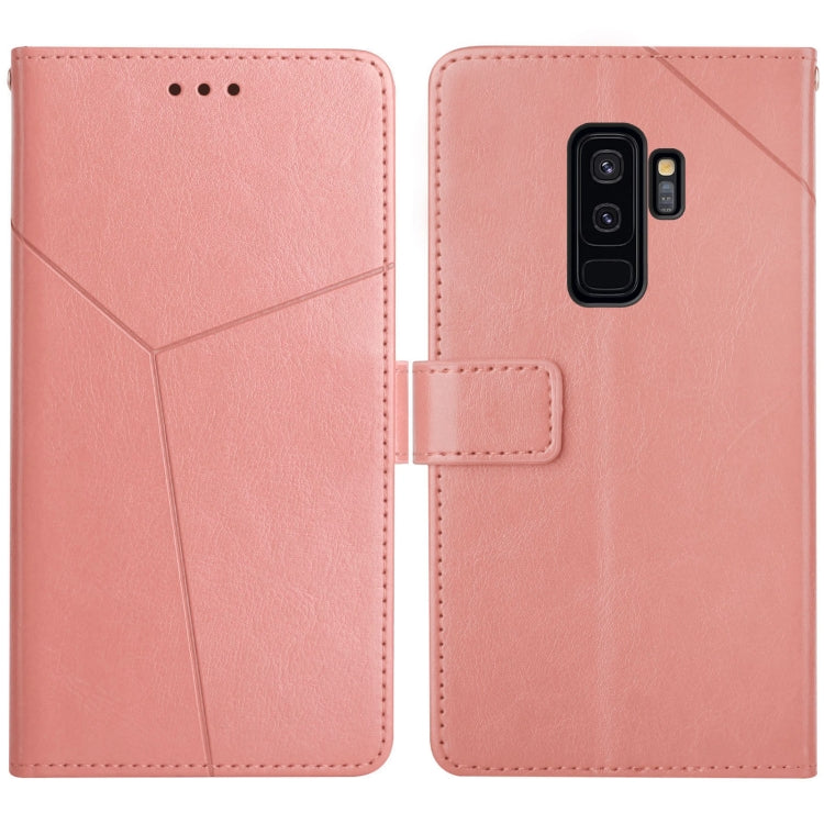 For Samsung Galaxy S9+ Y Stitching Horizontal Flip Leather Case with Holder & Card Slots & Wallet & Photo Frame