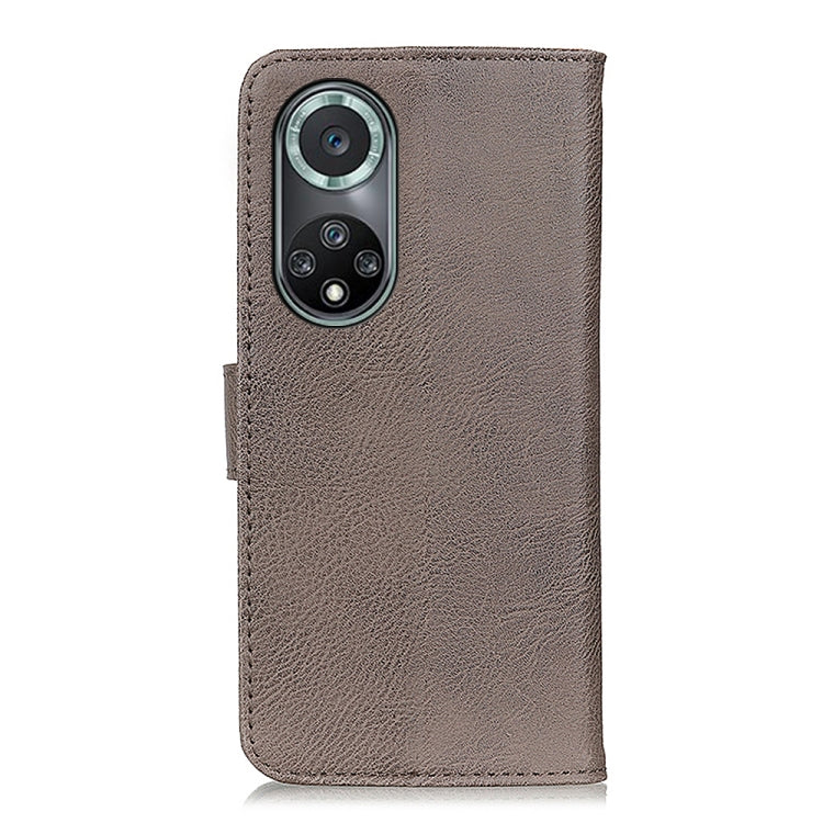 For Huawei nova 9 Pro / Honor 50 Pro KHAZNEH Cowhide Texture Horizontal Flip Leather Phone Case