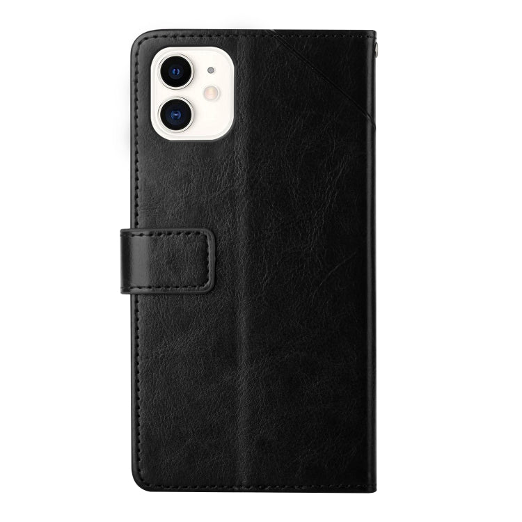 For iPhone 11 Y Stitching Horizontal Flip Leather Phone Case with Holder & Card Slots & Wallet & Photo Frame