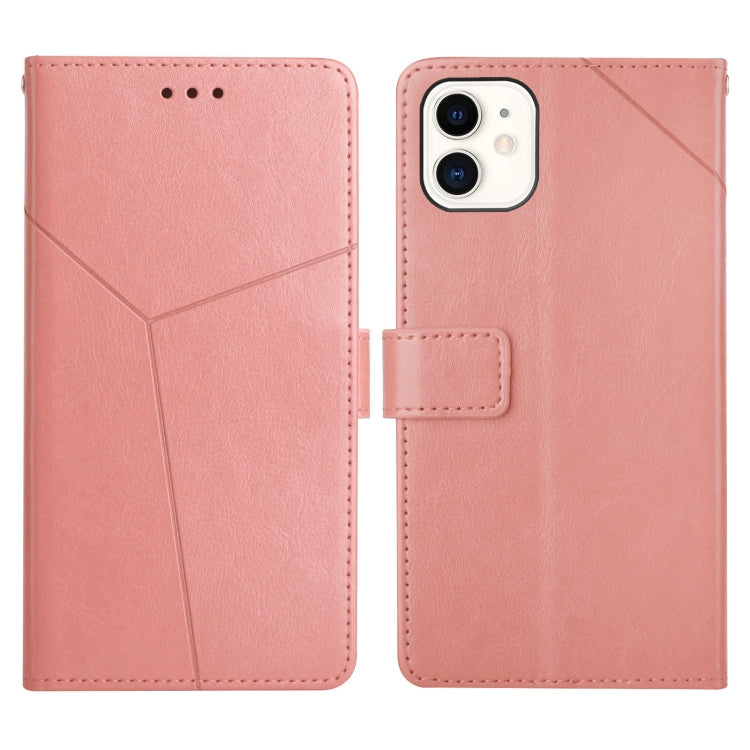 For iPhone 11 Y Stitching Horizontal Flip Leather Phone Case with Holder & Card Slots & Wallet & Photo Frame