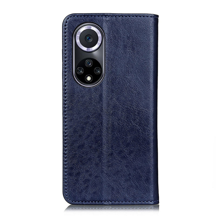 For Huawei nova 9 Magnetic Crazy Horse Texture Horizontal Flip Leather Phone Case