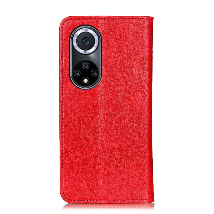 For Huawei nova 9 Magnetic Crazy Horse Texture Horizontal Flip Leather Phone Case