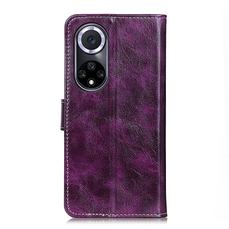 For Huawei nova 9 Retro Crazy Horse Texture Horizontal Flip Leather Phone Case