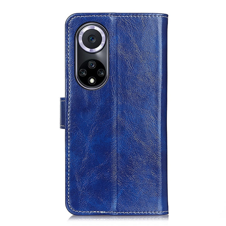 For Huawei nova 9 Retro Crazy Horse Texture Horizontal Flip Leather Phone Case